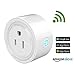 Produktbild Molie Steckdose Wifi Steckdose mit Amazon Echo Sprachsteuerung Smart Home Zubehör Weiß