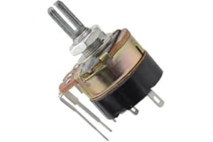 EZQNIRK Regulador De Velocidad De Resistencia Ajustable De 1 PCS Con Potenciómetro De Interruptor,B50K