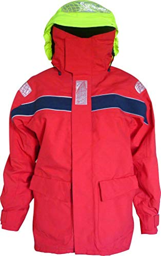 Maindeck Coastal Sailing Jacket: Red Medium
