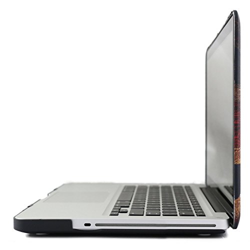 HASESS 13-Zoll UK Flaggege 3 in 1 Case Harte Schale Abdeckung Entwerfer Kunst Muster für Apple Macbook Pro 13.3″ Nicht-Retina A1278 + Klar TPU Tastatur Abdeckung + Klar LCD-Schirm-Schutz – UK Flaggege - 4