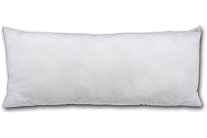 Cieffepi Home Collections art. Soul – Relleno para cojín, de suave guata hipoalergénica, decoración para interiores (40 x 90 cm/550 g)