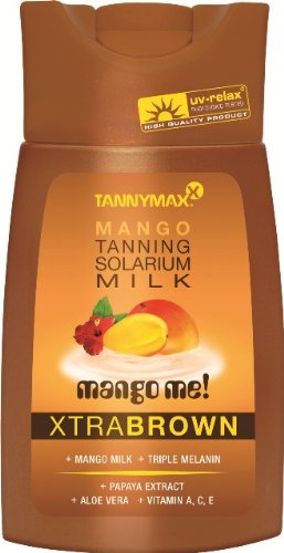 Tannymax Xtra Brown Mango Me 200ml Bottle Non Tingle Sunbed Cream (Solarium)