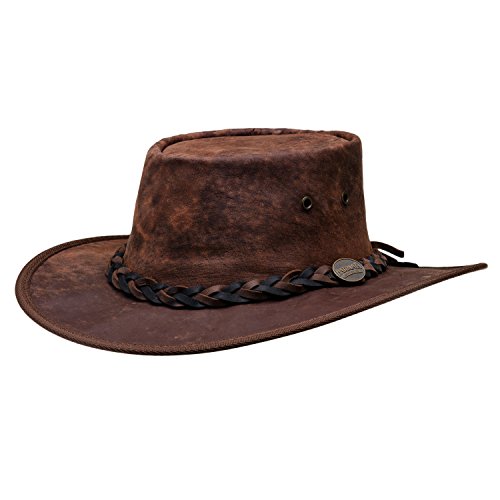 BarmahBrown kangaroo squashy hat - t.m Hat - Brown, M