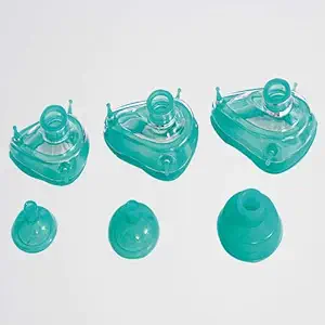 PrimeStore Resuscitator Silicon Face Masks/CPR Face Masks (Size 4)