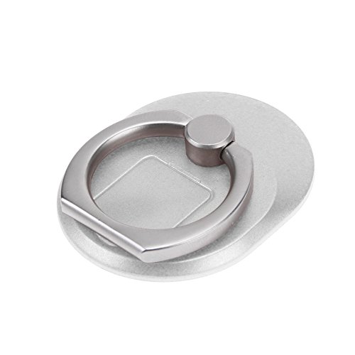 Demiawaking Soporte de Anillo del Tel fono Sostenedor del Soporte del Tel fono del Anillo del Dedo de 360 Grados para el Tel fono Elegante Plata reviews Demiawaking Soporte de Anillo del Tel fono Sostenedor del Soporte del Tel fono del Anillo del Dedo de 360 Grados para el Tel fono Elegante Plata
