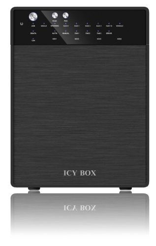 IB-RD3640SU3 Externes RAID Gehäuse für 4x 3,5 Zoll SATA Laufwerke mit USB 3.0 und eSATA Anschluss - 2