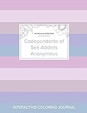 Image de Adult Coloring Journal: Codependents of Sex Addicts Anonymous (Mythical Illustrations, Pastel Stripes)