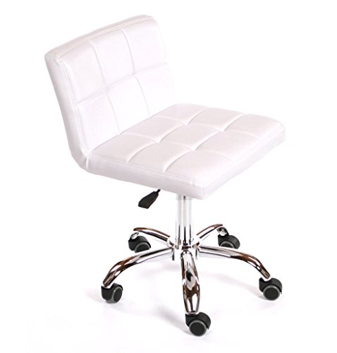 Urbanity Diva Hairdressing Beauty Manicure Nail Technician Salon Chair Stool Seat White