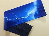 Sports Sun Protection Arm Sleeve (Single) - Men, Women, Youth - Lightning Style
