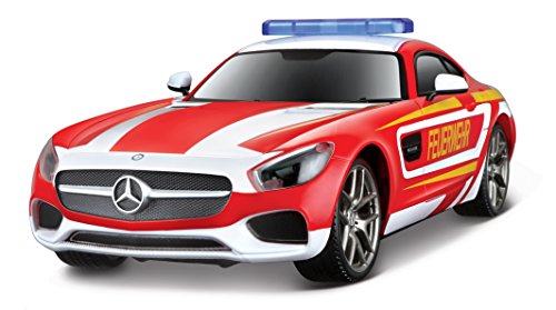 Voiture de Tourisme électrique 1:24 MaistoTech Mercedes AMG GT Feuerwehr 582096F 27 MHz prêt à fonctionner (RTR) 1 pc(s)