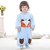 Happy-Cherry-Sacco-nanna-con-maniche-staccabili-Unisex-bambino-cotone-tuta-pigiama-ragazzo-Cartoon-volpe-biancheria-da-notte-Bambina-Pigiama-invernale-per-bambino