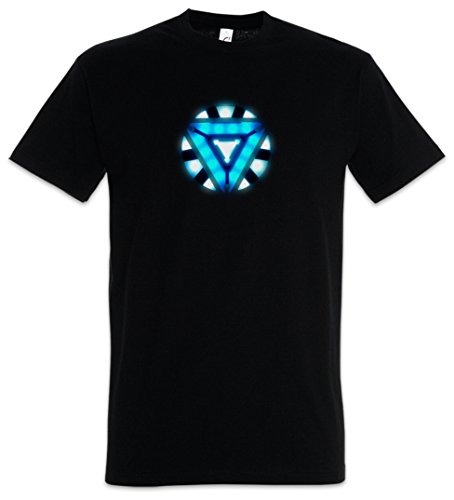 Urban Backwoods ARC Reactor III Camiseta De Hombre T-Shirt Negro Talla M