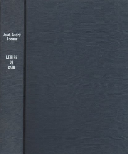 couverture de : Le rire de Ca&iuml;n