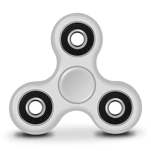 Hand Spinner Fidget Toy Stress Reducer, Tri-spinner Fidget High Speed Great Bearings, Perfect for Autism and ADHD Kids/Adult Funny Anti Stress Toys (White) Hand Spinner Fidget Toy Stress Reducer, Tri-spinner Fidget High Speed Great Bearings, Perfect for Autism and ADHD Kids/Adult Funny Anti Stress Toys (White)