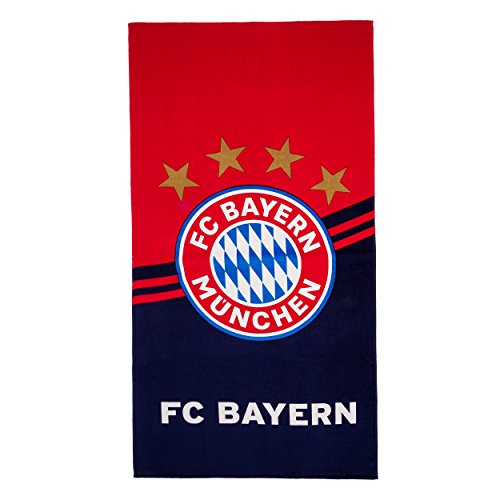 Preisvergleich Produktbild FC Bayern München Strandtuch Logo