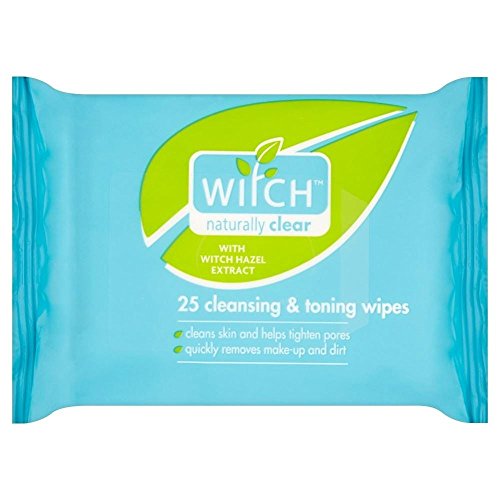 Witch Cleansing & Toning Wipes (25) - Pack of 6