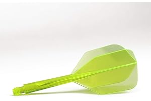 Trinidad Darts Condor axe Shape Neon Amarillo Corta 21. 5mm 3 uds.