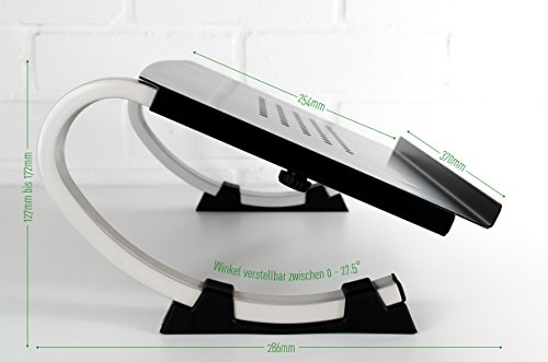 Monitorständer Laptopständer Allsop Redmond Adjustable Curve 06488SE Bildschirmerhöhung Ergonomisch Ständer Komfortabel Stauraum Augenhöhe Special Edition Gesundes Arbeiten - 3