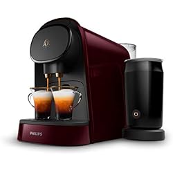 Philips L'OR Barista LM8014/80 Cafetière à Capsule Single/Double 19 Bars Pression Réservoir 1L Noir