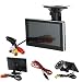 Produktbild Andoer 4,3 "Auto Farb TFT LCD-Monitor für Auto Rückfahrkamera DVD VCR Super Slim