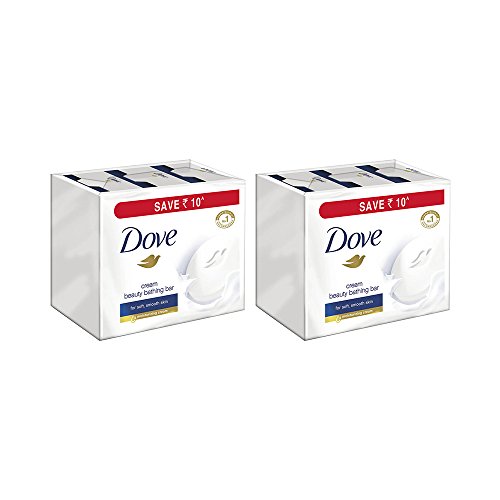 Dove Cream Beauty Bathing Bars, 3x100g (Pack of 2, Buy 2 at Rs 360)price