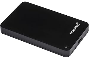 Intenso 6021580 - Disco Duro Externo de 2000 GB, Negro
