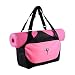Aeoss Yoga bag backpack waterproof sports bag messenger shoulder bag for women fitness fitness duffel bag (no yoga mat) (PINK) RS.789.00