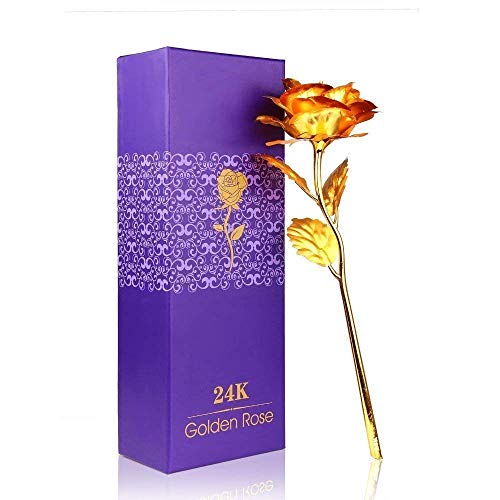Webelkart Jaipurcrafts 24K Gold Rose With Gift Box And Carry Bag