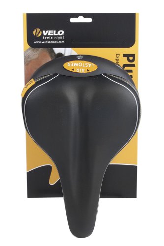 Velo Sattel Plush Air-Lastomer, black, 270 x 180 mm