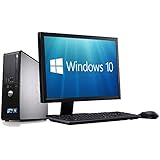 Dell 780 Desktop Quad Core CPU 2.4GHz 8GB RAM 120GB SSD Windows 10 Home 64-Bit Desktop PC System With 22" Lenovo Monitor, Keyboard and Mouse and WIFI Dongle (Certified Refurbished)