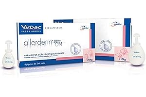 VIRBAC Allerderm Spot-On menor 10 Kg 6 x 2 ml