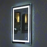 wandspiegel beleuchtet 💎Sicherheit: Unsere Produkte sind CE-zertifiziert und die interne Schaltungsstruktur ist garantiert. Darüber hinaus bieten wir einen umfassenden After-Sales-Service.