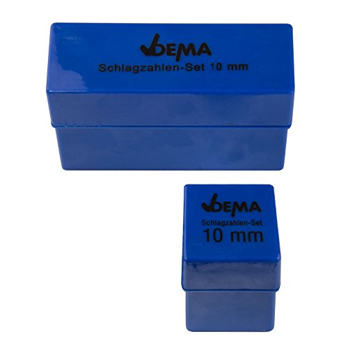 DEMA Schlagzahlen – Set 10mm 36tlg - 4