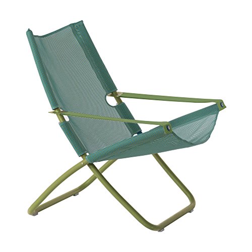 Preisvergleich Produktbild emu Snooze Liegestuhl, laguna türkis Gestell grün matt