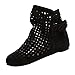 Produktbild Damen Schuhe,Malloom Mode Elegant Schuhe für Party, Freizeit Frauen Stiefel Flache Niedrige Versteckte Keile Ausschnitt Stiefeletten Freizeitschuhe Nette Bootiessandaletten Lack Blockabsatz Glitzer
