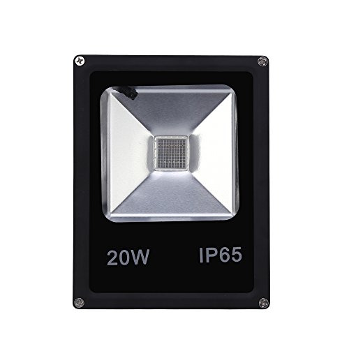 VINGO® LED 20W RGB Fluter Flutlicht Baustrahler Objektbeleuchtung Strahler IP65 Fembedienung Scheinwerfer - 4