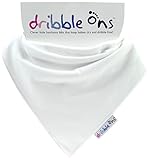 DribbleOns Bib - 0-24 Months, White