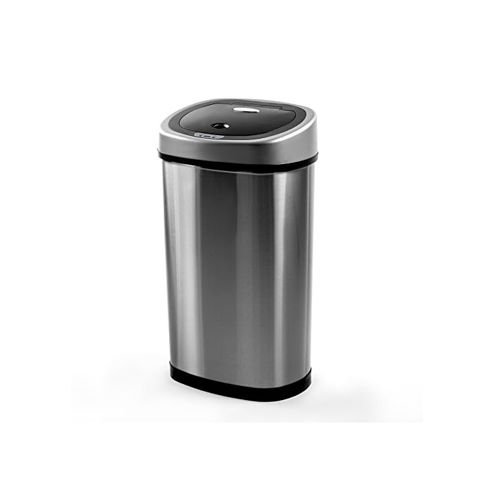 Buy Homra Sensor trash bin Notouch 50L / 42 L stainless steel