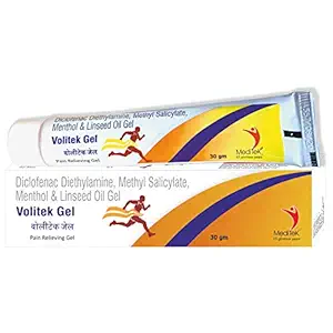 Meditek Volitek Pain Relief Gel 30gms (Pack of 3)