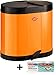 Produktbild Wesco 170611-25 Ökosammler orange, 2x15-Liter Mülleimer zur Mülltrennung plus 40 Müllbeutel