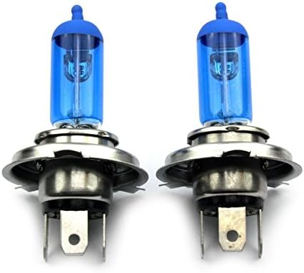 Jurmanntrade GmbH H4 XENON Style Bulbs/Beam/Low Beam/Halogen Bulb 100 W XENON LOOK FRONT/REAR FOG LIGHT USE.