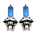 Produktbild JurmannTrade GmbH® H4 Xenon Style Lampen/Halogen Birne mit 100W, Xenon Look, vorne/hinten, als Fernlicht/Abblendlicht/Nebelscheinwerfer verwendbar!