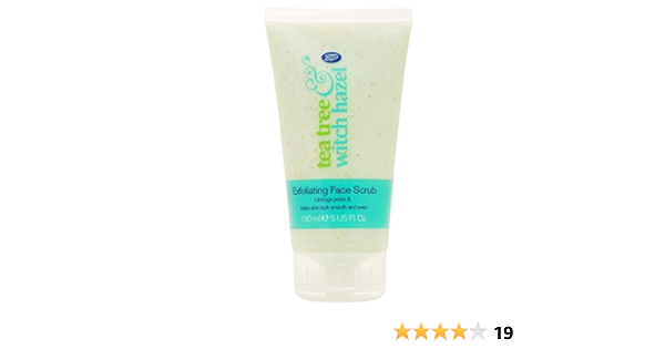 witch hazel exfoliating face wash