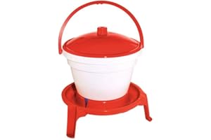 KERBL Seau-Abreuvoir avec Pied/Anse pour Élevage Volaille 12 L