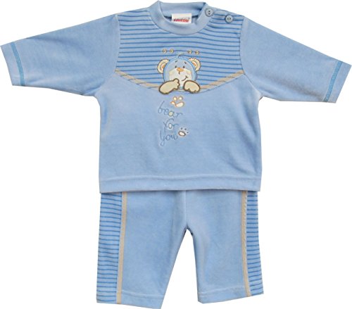 Schnizler Baby Girls' Tracksuit Blue Blau (original 900) 0-3 Months