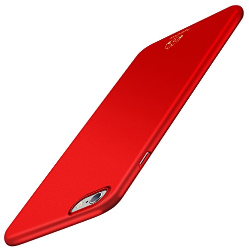 iPhone 6S Case, TORRAS Ultra-Thin Case with [Tempered Glass Screen Protector], Simple Stylish Fully Protective Matt Cover for Apple iPhone 6/ iPhone 6S 4.7