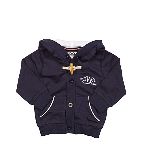 IDO, Boys Hooded fleece, blue, 12 months