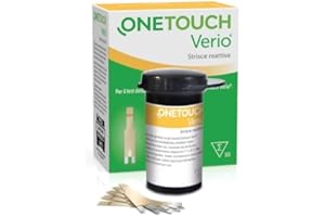 OneTouch Verio® Strisce reattive per 50 test glicemici per l’automonitoraggio della glicemia I 1 confezione contenente 50 strisce reattive