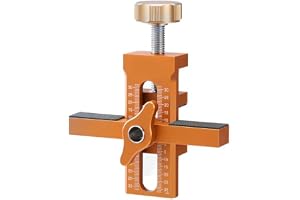 Skåpdörrjig, 0~30 Mm Justerbar Skåp Dörrmontering Jig med Rebounder Hål, Skåp Dörr Gångjärn Jig för Dörrpaneler 7~40 Mm Tjock