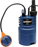 bomba de agua centrifuga vertical  POWER_UP 79909 - agua sucia bomba sumergible 400w / encendido /